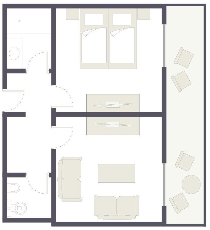 Aldiana Club Andalusien Familienzimmer / Doppelzimmer Superior